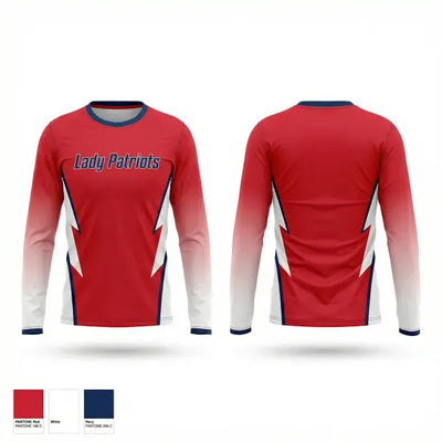 Lady Patriots 72147941 Long Sleeve Performance Shirt 1