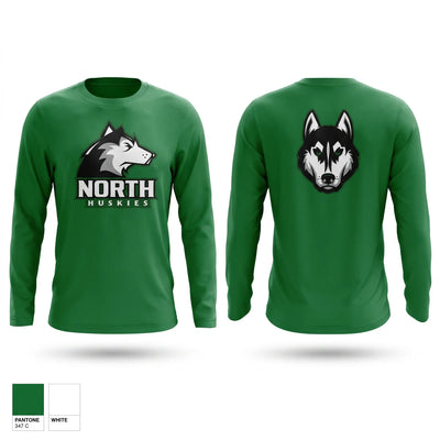 North Huskies Long Sleeve Performance Shirt 2