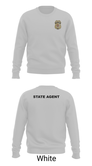 Crew Neck Sweatshirt, 8TH DA DTF MCU, Police, Teamtime, Team time, sublimation, custom sports apparel, team uniforms, spirit wear, spiritwear, sports uniforms, custom shirts, team store, custom team store, fundraiser sports, apparel fundraiser
