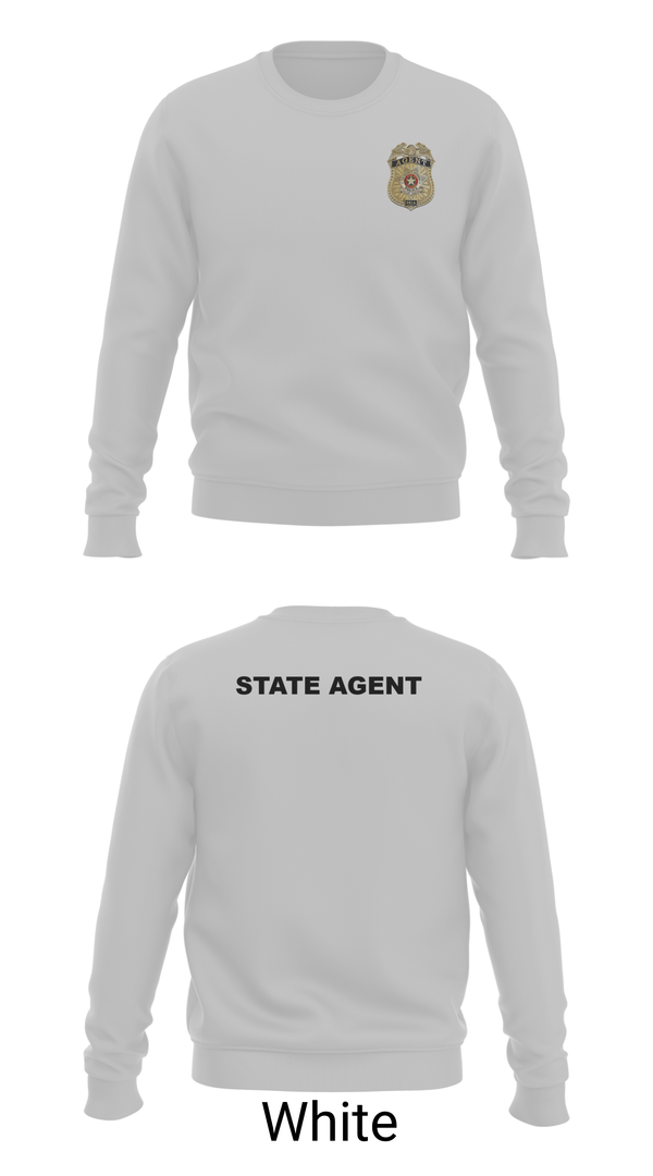 Crew Neck Sweatshirt, 8TH DA DTF MCU, Police, Teamtime, Team time, sublimation, custom sports apparel, team uniforms, spirit wear, spiritwear, sports uniforms, custom shirts, team store, custom team store, fundraiser sports, apparel fundraiser