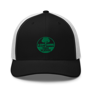 Acut above tree service 53536573 Retro Trucker Hat | Yupoong 6606