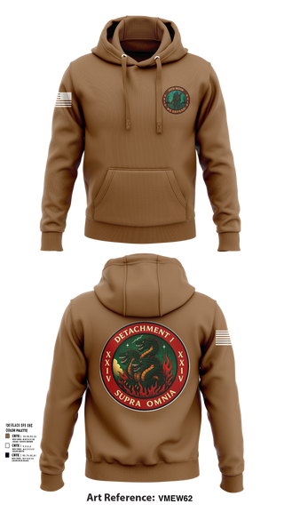 Hoodie, Detachment 1, 24th MDSB, , Teamtime, Team time, sublimation, custom sports apparel, team uniforms, spirit wear, spiritwear, sports uniforms, custom shirts, team store, custom team store, fundraiser sports, apparel fundraiser