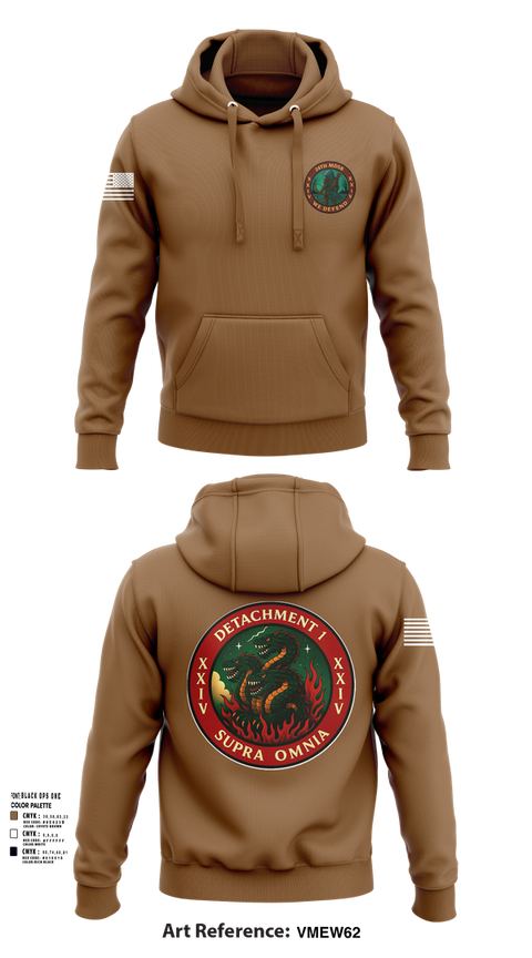 Hoodie, Detachment 1, 24th MDSB, , Teamtime, Team time, sublimation, custom sports apparel, team uniforms, spirit wear, spiritwear, sports uniforms, custom shirts, team store, custom team store, fundraiser sports, apparel fundraiser