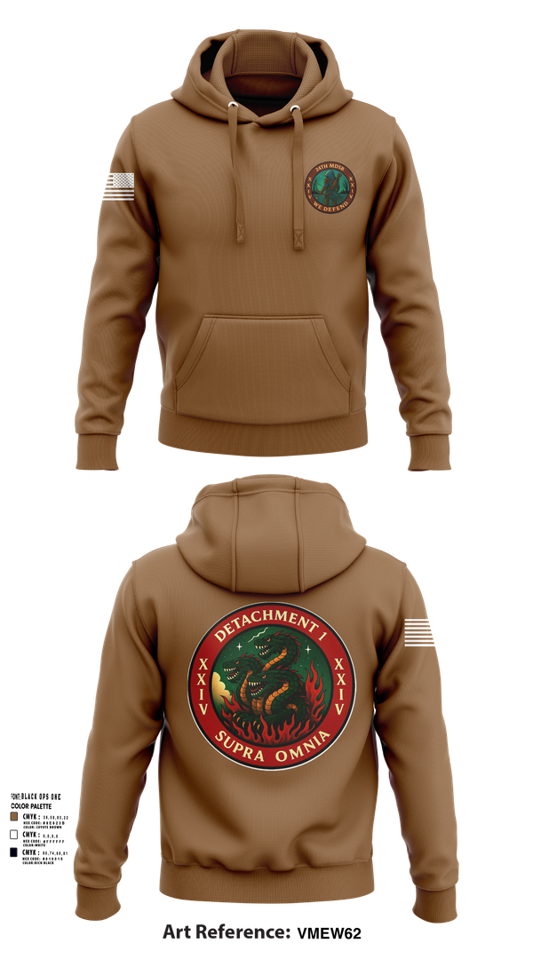 Hoodie, Detachment 1, 24th MDSB, , Teamtime, Team time, sublimation, custom sports apparel, team uniforms, spirit wear, spiritwear, sports uniforms, custom shirts, team store, custom team store, fundraiser sports, apparel fundraiser