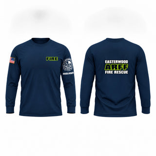 Long Sleeve Performance Shirt, Easterwood Fire Rescue ( Protec Fire Services), Fire Department, Teamtime, Team time, sublimation, custom sports apparel, team uniforms, spirit wear, spiritwear, sports uniforms, custom shirts, team store, custom team store, fundraiser sports, apparel fundraiser
