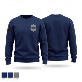 Crew Neck Sweatshirt, PATROL, Police, Teamtime, Team time, sublimation, custom sports apparel, team uniforms, spirit wear, spiritwear, sports uniforms, custom shirts, team store, custom team store, fundraiser sports, apparel fundraiser