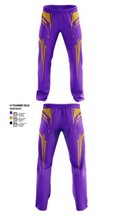 Soledad High School Cheer 88814096 Sweatpants - 1