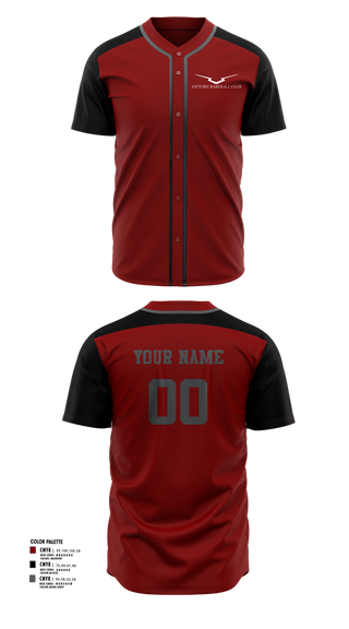 Full Button Baseball Jersey, Victory Baseball, Baseball, Teamtime, Team time, sublimation, custom sports apparel, team uniforms, spirit wear, spiritwear, sports uniforms, custom shirts, team store, custom team store, fundraiser sports, apparel fundraiser