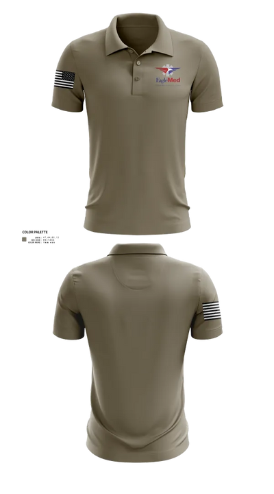 EAGLEMED 76763196 Short Sleeve Performance Polo - 12