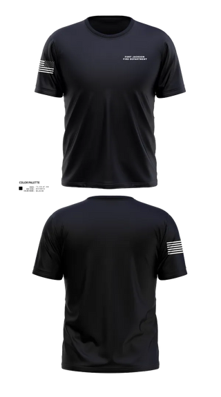 Short Sleeve Performance Shirt, Fort Jackson Fire Department, , Teamtime, Team time, sublimation, custom sports apparel, team uniforms, spirit wear, spiritwear, sports uniforms, custom shirts, team store, custom team store, fundraiser sports, apparel fundraiser