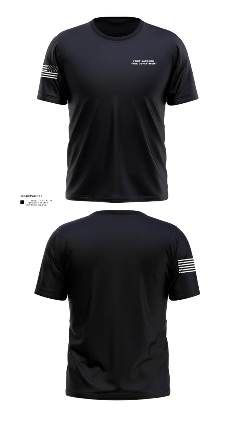 Old School Cotton Feel Shirt, Fort Jackson Fire Department, , Teamtime, Team time, sublimation, custom sports apparel, team uniforms, spirit wear, spiritwear, sports uniforms, custom shirts, team store, custom team store, fundraiser sports, apparel fundraiser