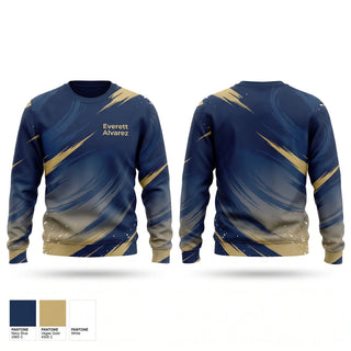 Crew Neck Sweatshirt, Everett Alvarez, Women's Basketball, Teamtime, Team time, sublimation, custom sports apparel, team uniforms, spirit wear, spiritwear, sports uniforms, custom shirts, team store, custom team store, fundraiser sports, apparel fundraiser