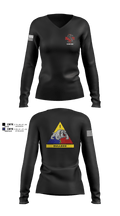 123rd BSB 5151493 Women's Long Sleeve V-neck Shirt - 2