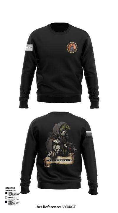 HHC 2-135th AVN REG 2256326 Crew Neck Sweatshirt - 102