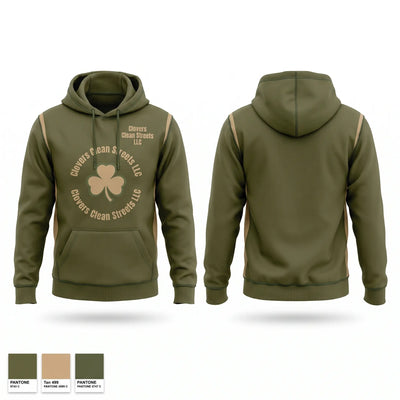 Clovers Clean Streets LLC Hoodie - 1
