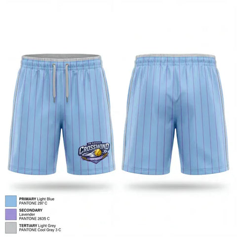 Athletic Shorts With Pockets, SW Kansas Crosswind, Softball, Teamtime, Team time, sublimation, custom sports apparel, team uniforms, spirit wear, spiritwear, sports uniforms, custom shirts, team store, custom team store, fundraiser sports, apparel fundraiser