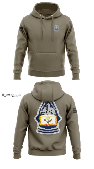 Hoodie, Asheville Fire Marshal’s Office, Fire Department, Teamtime, Team time, sublimation, custom sports apparel, team uniforms, spirit wear, spiritwear, sports uniforms, custom shirts, team store, custom team store, fundraiser sports, apparel fundraiser