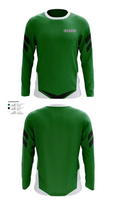 Celtics 22675615 Long Sleeve Performance Shirt 21