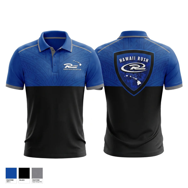 Short Sleeve Performance Polo, Rush, Men's Soccer, Teamtime, Team time, sublimation, custom sports apparel, team uniforms, spirit wear, spiritwear, sports uniforms, custom shirts, team store, custom team store, fundraiser sports, apparel fundraiser