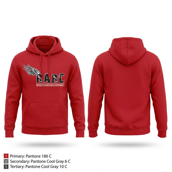 Hoodie, Racine Area Running Club, Spirit Store, Teamtime, Team time, sublimation, custom sports apparel, team uniforms, spirit wear, spiritwear, sports uniforms, custom shirts, team store, custom team store, fundraiser sports, apparel fundraiser
