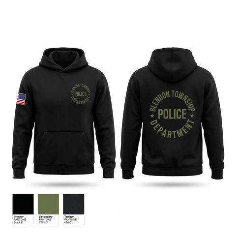 Hoodie, Blendon Township Police Department, Police, Teamtime, Team time, sublimation, custom sports apparel, team uniforms, spirit wear, spiritwear, sports uniforms, custom shirts, team store, custom team store, fundraiser sports, apparel fundraiser
