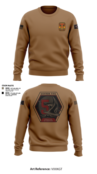 Crew Neck Sweatshirt, UUVRON 5, Navy, Teamtime, Team time, sublimation, custom sports apparel, team uniforms, spirit wear, spiritwear, sports uniforms, custom shirts, team store, custom team store, fundraiser sports, apparel fundraiser