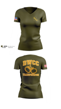 David Wade Correctional Center Women's Short Sleeve V-neck Shirt - 4
