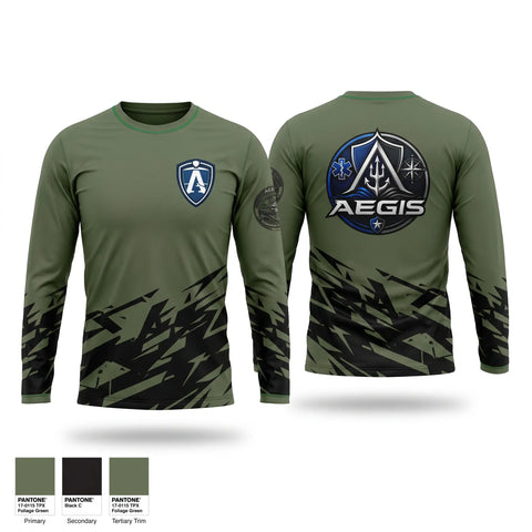 Long Sleeve Performance Shirt, AEGIS Group USA, Police, Teamtime, Team time, sublimation, custom sports apparel, team uniforms, spirit wear, spiritwear, sports uniforms, custom shirts, team store, custom team store, fundraiser sports, apparel fundraiser