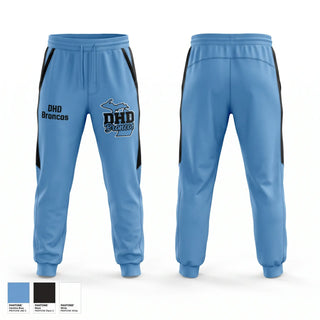 Sweatpants, DHD Broncos, Baseball, Teamtime, Team time, sublimation, custom sports apparel, team uniforms, spirit wear, spiritwear, sports uniforms, custom shirts, team store, custom team store, fundraiser sports, apparel fundraiser