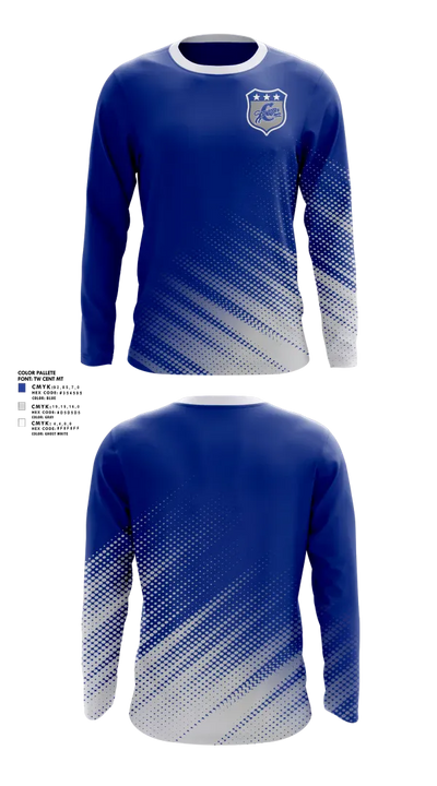 Capital High School 19072660 Long Sleeve Performance Shirt 1