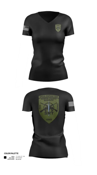 Womens Short Sleeve Vneck Shirt, MCSD SRT, Police, Teamtime, Team time, sublimation, custom sports apparel, team uniforms, spirit wear, spiritwear, sports uniforms, custom shirts, team store, custom team store, fundraiser sports, apparel fundraiser