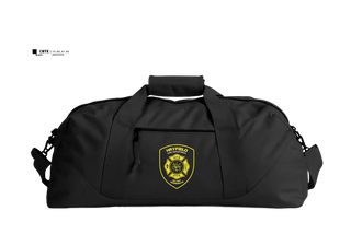 Duffle Bag, Hayfield Fire, Fire Department, Teamtime, Team time, sublimation, custom sports apparel, team uniforms, spirit wear, spiritwear, sports uniforms, custom shirts, team store, custom team store, fundraiser sports, apparel fundraiser