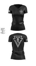 Killer Troop 1st PLT 84935125 Women's Short Sleeve V-neck Shirt - 101