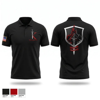 Short Sleeve Performance Polo, 37th Forward Resuscitation Surgical Detachment, Army, Teamtime, Team time, sublimation, custom sports apparel, team uniforms, spirit wear, spiritwear, sports uniforms, custom shirts, team store, custom team store, fundraiser sports, apparel fundraiser