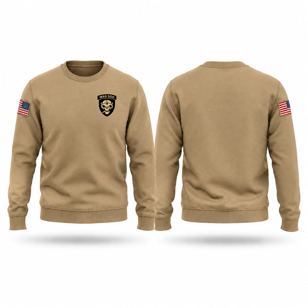 Crew Neck Sweatshirt, MAG-SOG, National Guard, Teamtime, Team time, sublimation, custom sports apparel, team uniforms, spirit wear, spiritwear, sports uniforms, custom shirts, team store, custom team store, fundraiser sports, apparel fundraiser