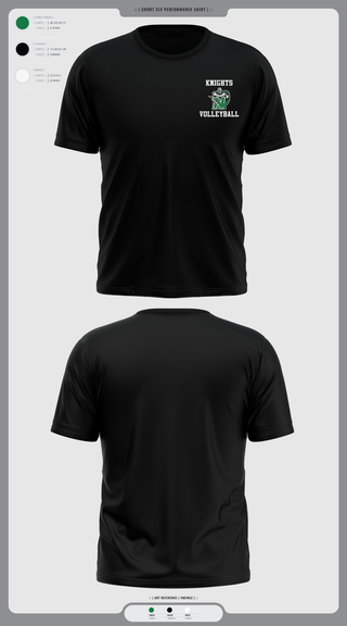 Short Sleeve Performance Shirt, Nordonia Knights Volleyball, Men's Volleyball, Teamtime, Team time, sublimation, custom sports apparel, team uniforms, spirit wear, spiritwear, sports uniforms, custom shirts, team store, custom team store, fundraiser sports, apparel fundraiser