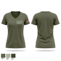 Adams County SWAT Women's Short Sleeve V-neck Shirt - 1
