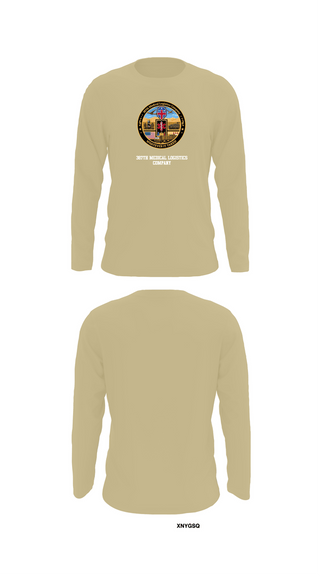 Long Sleeve Performance Shirt, 387th Medical Logistics Company, Army, Teamtime, Team time, sublimation, custom sports apparel, team uniforms, spirit wear, spiritwear, sports uniforms, custom shirts, team store, custom team store, fundraiser sports, apparel fundraiser