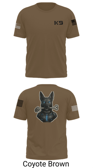 Short Sleeve Performance Shirt, Willoughby K9, Police, Teamtime, Team time, sublimation, custom sports apparel, team uniforms, spirit wear, spiritwear, sports uniforms, custom shirts, team store, custom team store, fundraiser sports, apparel fundraiser