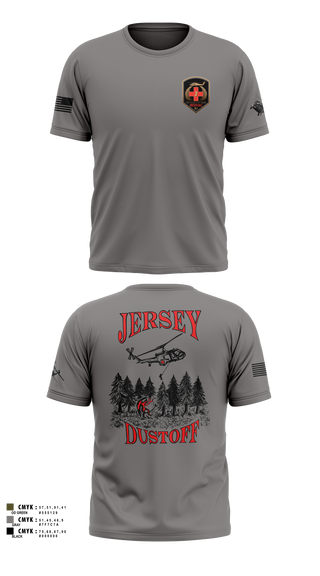 Short Sleeve Performance Shirt, 1-171 MEDEVAC Dustoff, National Guard, Teamtime, Team time, sublimation, custom sports apparel, team uniforms, spirit wear, spiritwear, sports uniforms, custom shirts, team store, custom team store, fundraiser sports, apparel fundraiser