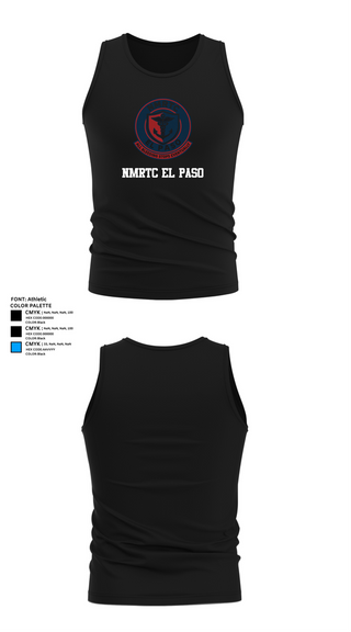 Tank Top, NMRTC El Paso, , Teamtime, Team time, sublimation, custom sports apparel, team uniforms, spirit wear, spiritwear, sports uniforms, custom shirts, team store, custom team store, fundraiser sports, apparel fundraiser