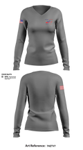 Air Evac Lifeteam Women's Long Sleeve V-neck Shirt - 11