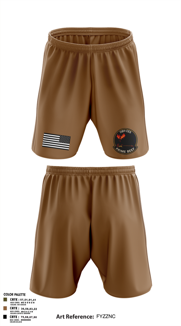 Athletic Shorts With Pockets, 118th CES, Air Force, Teamtime, Team time, sublimation, custom sports apparel, team uniforms, spirit wear, spiritwear, sports uniforms, custom shirts, team store, custom team store, fundraiser sports, apparel fundraiser