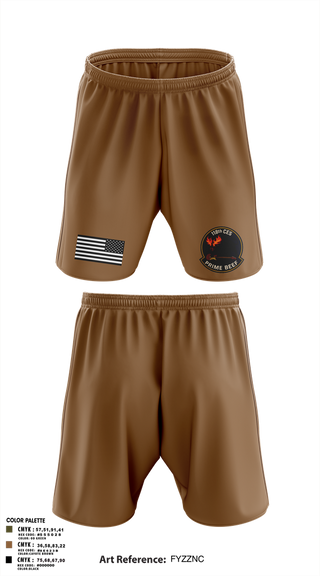 Athletic Shorts With Pockets, 118th CES, Air Force, Teamtime, Team time, sublimation, custom sports apparel, team uniforms, spirit wear, spiritwear, sports uniforms, custom shirts, team store, custom team store, fundraiser sports, apparel fundraiser
