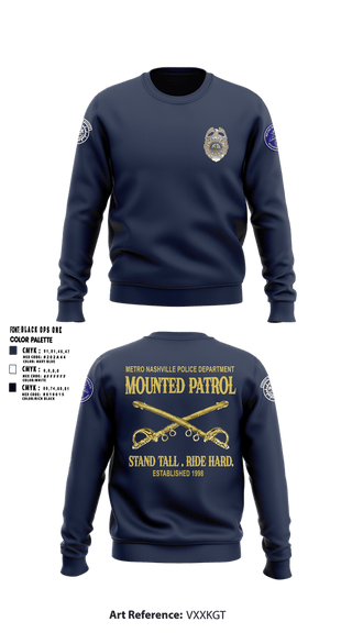 Crew Neck Sweatshirt, IAFF Local 3282 La Marque Professional Firefighter's Association, Fire Department, Teamtime, Team time, sublimation, custom sports apparel, team uniforms, spirit wear, spiritwear, sports uniforms, custom shirts, team store, custom team store, fundraiser sports, apparel fundraiser