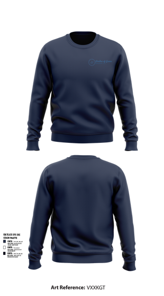 Crew Neck Sweatshirt, Strides of Grace equestrian, , Teamtime, Team time, sublimation, custom sports apparel, team uniforms, spirit wear, spiritwear, sports uniforms, custom shirts, team store, custom team store, fundraiser sports, apparel fundraiser