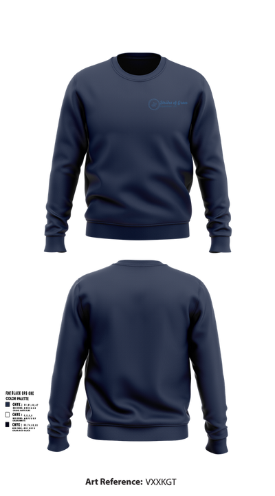 Strides of Grace equestrian 56286399 Crew Neck Sweatshirt - 52