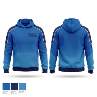 Hoodie, Hershey Dazzlers, Cheer, Teamtime, Team time, sublimation, custom sports apparel, team uniforms, spirit wear, spiritwear, sports uniforms, custom shirts, team store, custom team store, fundraiser sports, apparel fundraiser