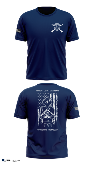 Short Sleeve Performance Shirt, Lexington Police Honor Guard, Police, Teamtime, Team time, sublimation, custom sports apparel, team uniforms, spirit wear, spiritwear, sports uniforms, custom shirts, team store, custom team store, fundraiser sports, apparel fundraiser