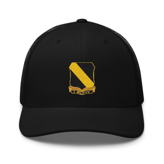 Fco 51st infantry LRSU 81538423 Retro Trucker Hat | Yupoong 6606